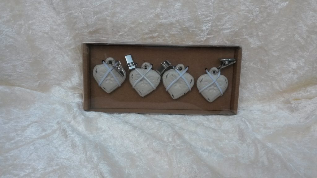 Tischtuchklammer Herz