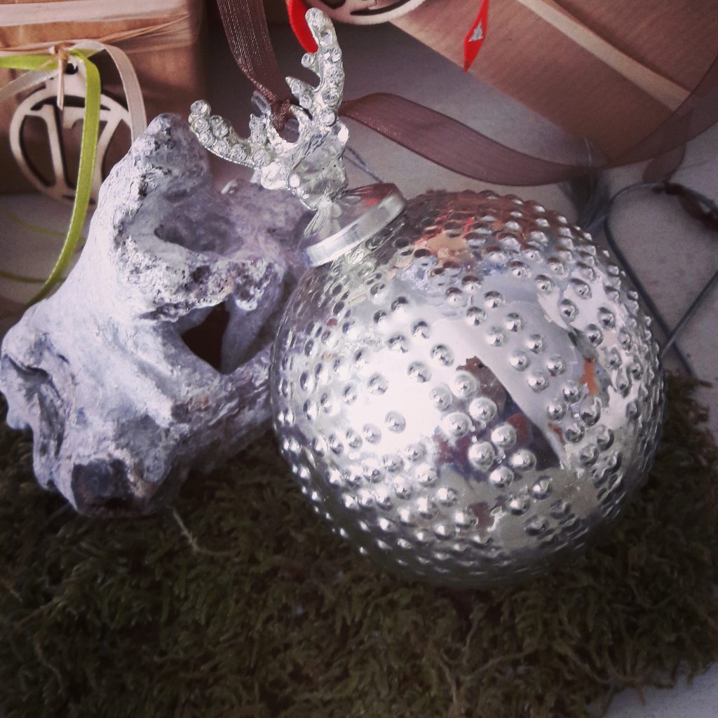 Weihnachsdekoration: Weihnachtsbaumschmuck Hirsch