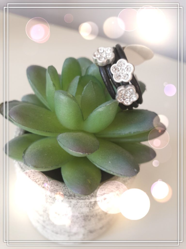 Modeschmuck Lederband Ring