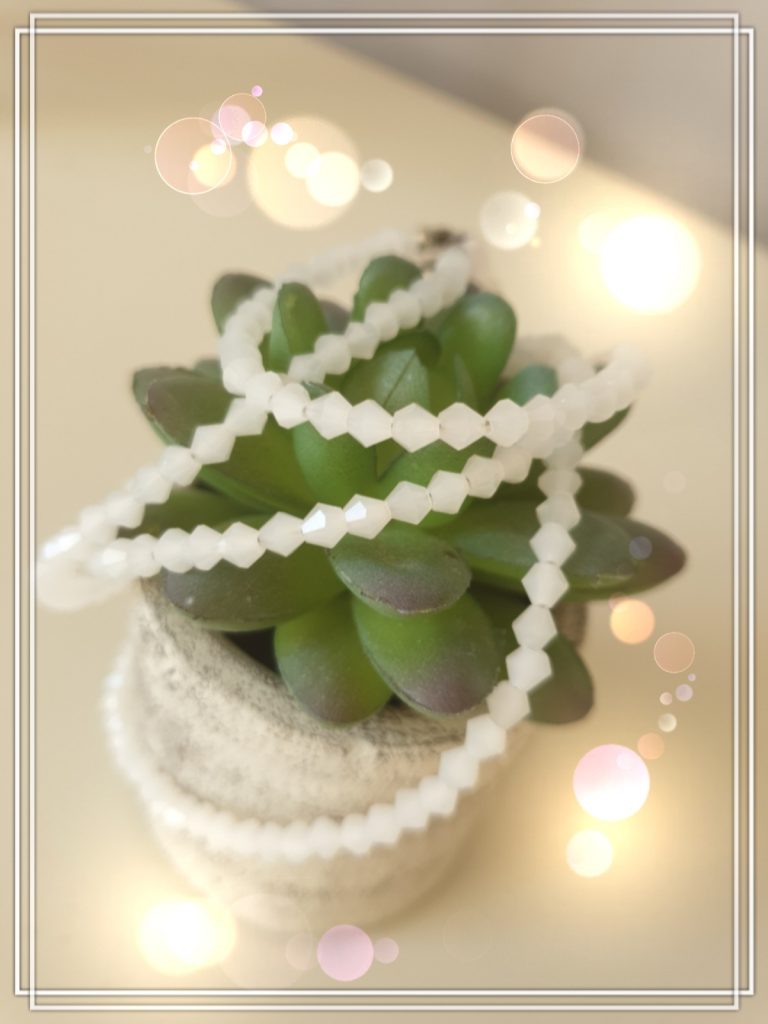 Modeschmuck Perlenkette