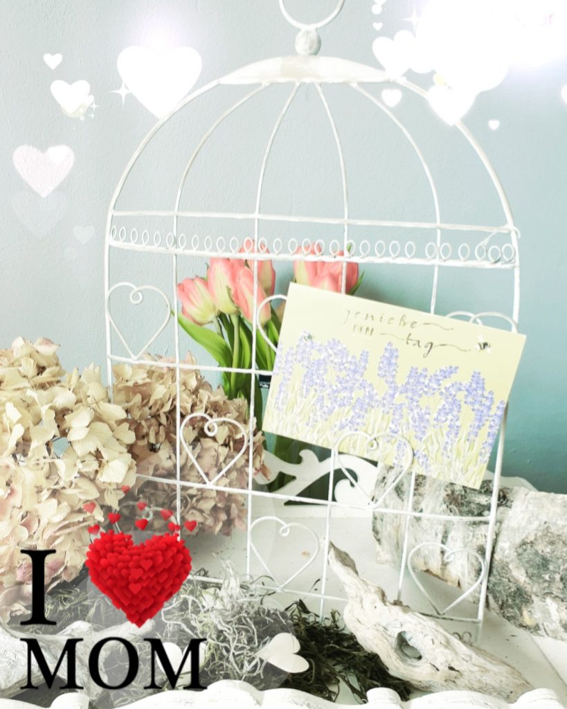 Geschenkidee: Kartenhalter Shabby Chic Style