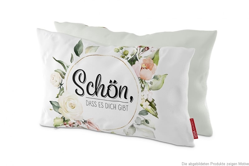 KISSEN Schön dass es dich gibt 3966611 KISSEN 25X40CM “Schön, dass es dich gibt”