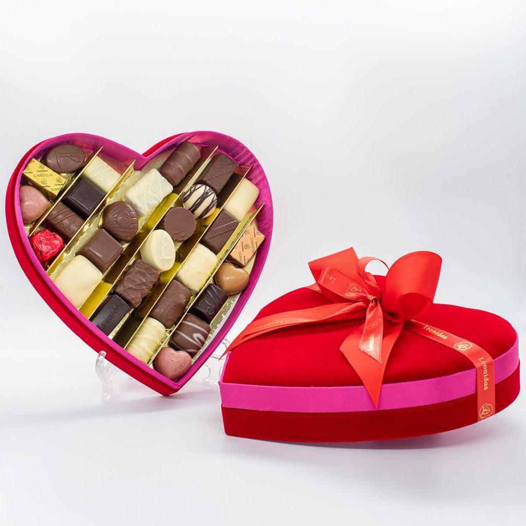 Leonidas Herz Präsent ohne Alkohol