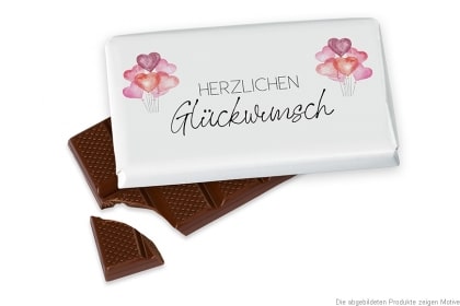 SCHOKOLADE Herzlichen Glückwünsch 4046621 SCHOKOLADE 40G “Herzlichen Glückwünsch”
