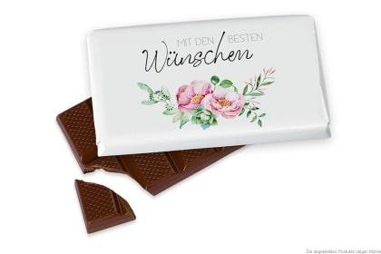 SCHOKOLADE Mit den besten Wünschen 4046661 SCHOKOLADE 40G “Mit den besten Wünschen”