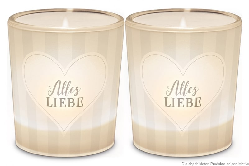 TEELICHT Alles Liebe 6408321 TEELICHT D6H6 “Alles Liebe”