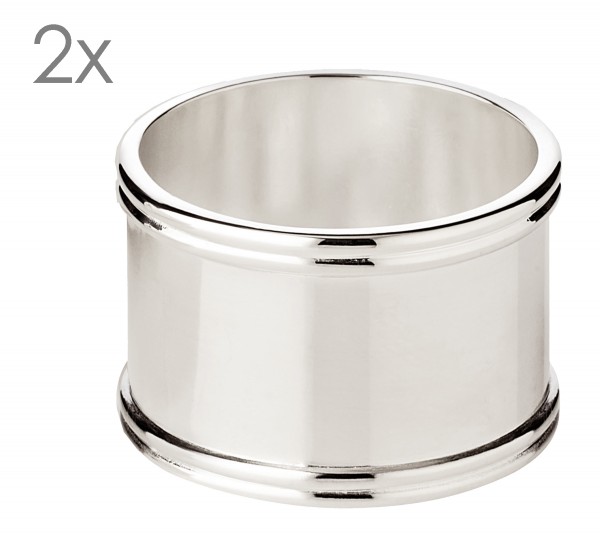 2er Set Serviettenringe Madrid, rund_4320 2er Set Serviettenringe Madrid, rund