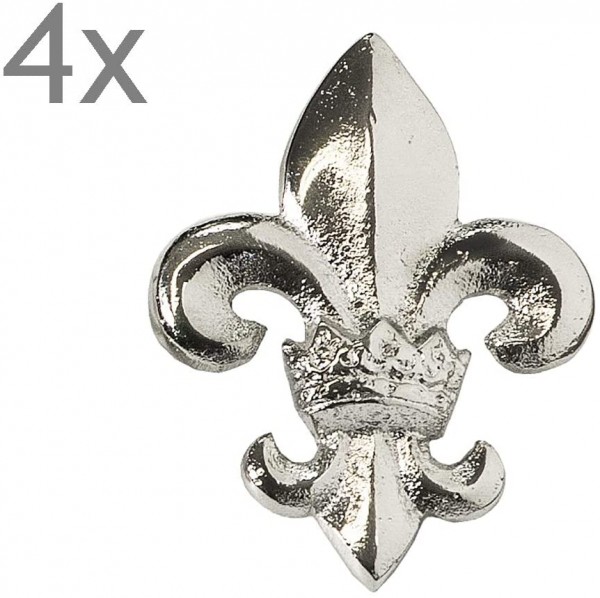 4er Set Kerzenpin Kerzenstecker Lilie_0212 4er Set Kerzenpin Kerzenstecker Lilie