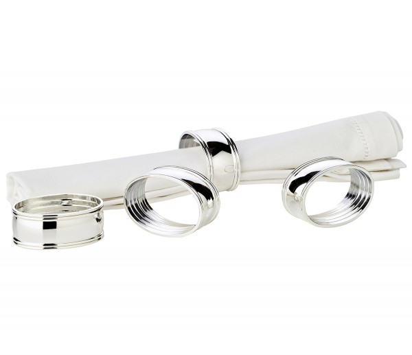 4er Set Serviettenring Faden_1 4er Set Serviettenring Faden