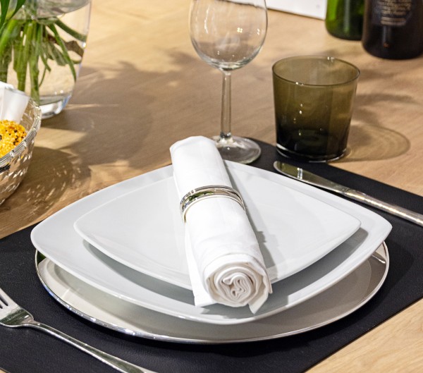 4er Set Serviettenring Faden_5 4er Set Serviettenring Faden