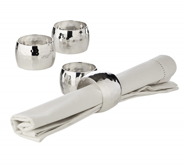 4er Set Serviettenring Flux_3 4er Set Serviettenring Flux