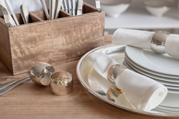 4er Set Serviettenring Flux_4 4er Set Serviettenring Flux