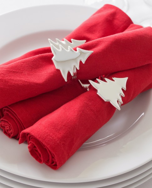 4er Set Serviettenringe Tannenbaum_3 4er Set Serviettenringe Tannenbaum