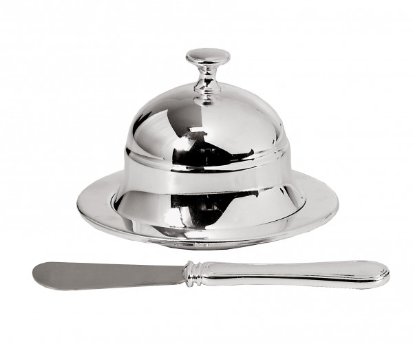 Butterdose Butterglocke Epe mit passendem Buttermesse_1143 Butterdose Butterglocke Epe mit passendem Buttermesser