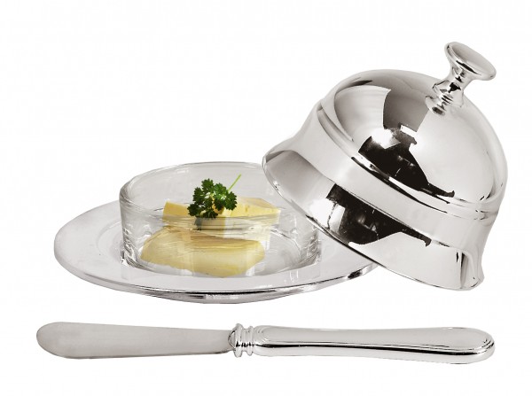 Butterdose Butterglocke Epe mit passendem Buttermesse_2 Butterdose Butterglocke Epe mit passendem Buttermesser