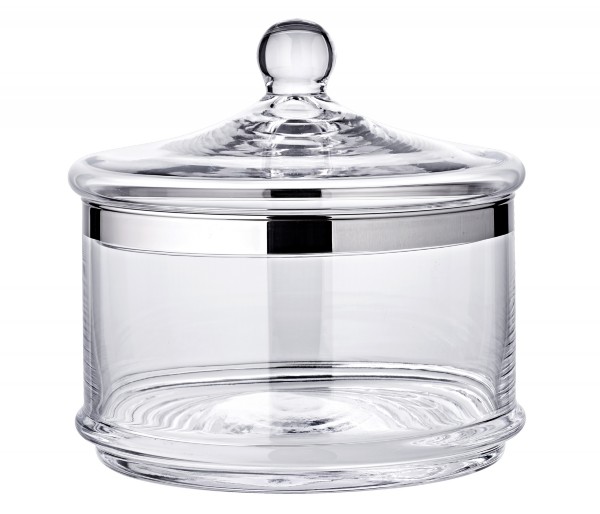 Glasschale Servierbox Vigo mit Deckel_1231 Glasschale Servierbox Vigo mit Deckel