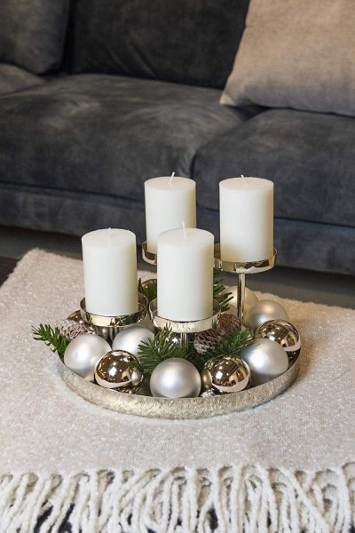 Kerzenleuchter Marbella für 4 Stumpenkerzen_4 Kerzenleuchter Marbella für 4 Stumpenkerzen