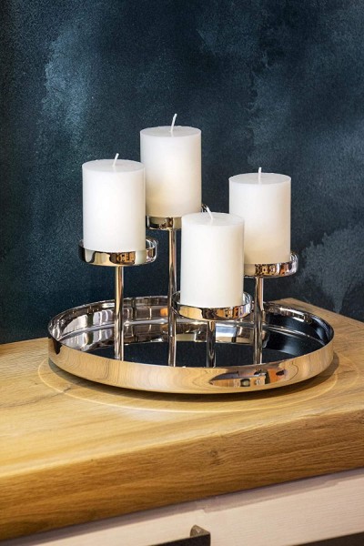 Kerzenleuchter Marbella für 4 Stumpenkerzen_5 Kerzenleuchter Marbella für 4 Stumpenkerzen