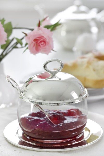 Marmeladenglas Jago mit Untersetzer und Löffe_3 Marmeladenglas Jago mit Untersetzer und Löffel