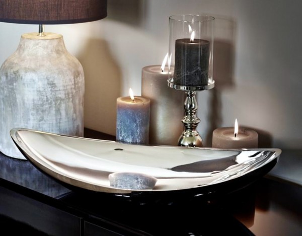 Schale Dekoschale Halifax, Edelstahl _3 Schale Dekoschale Halifax, Edelstahl