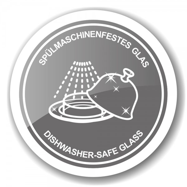 Sp-lmaschinenfestes-Glas-Butterdose- Butterdose Butterglocke Epe mit passendem Buttermesser