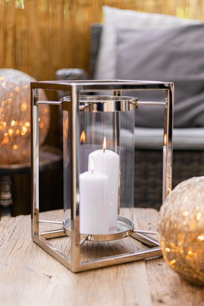 Windlicht Banu mit Glas_6 Windlicht Banu mit Glas Höhe 31 cm