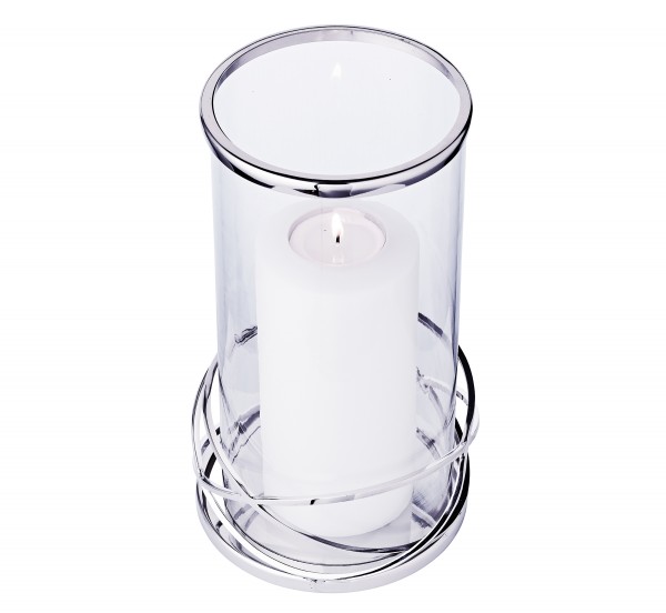 Windlicht Hill mit Glas Höhe 32 cm_1 Windlicht Hill mit Glas Höhe 32 cm